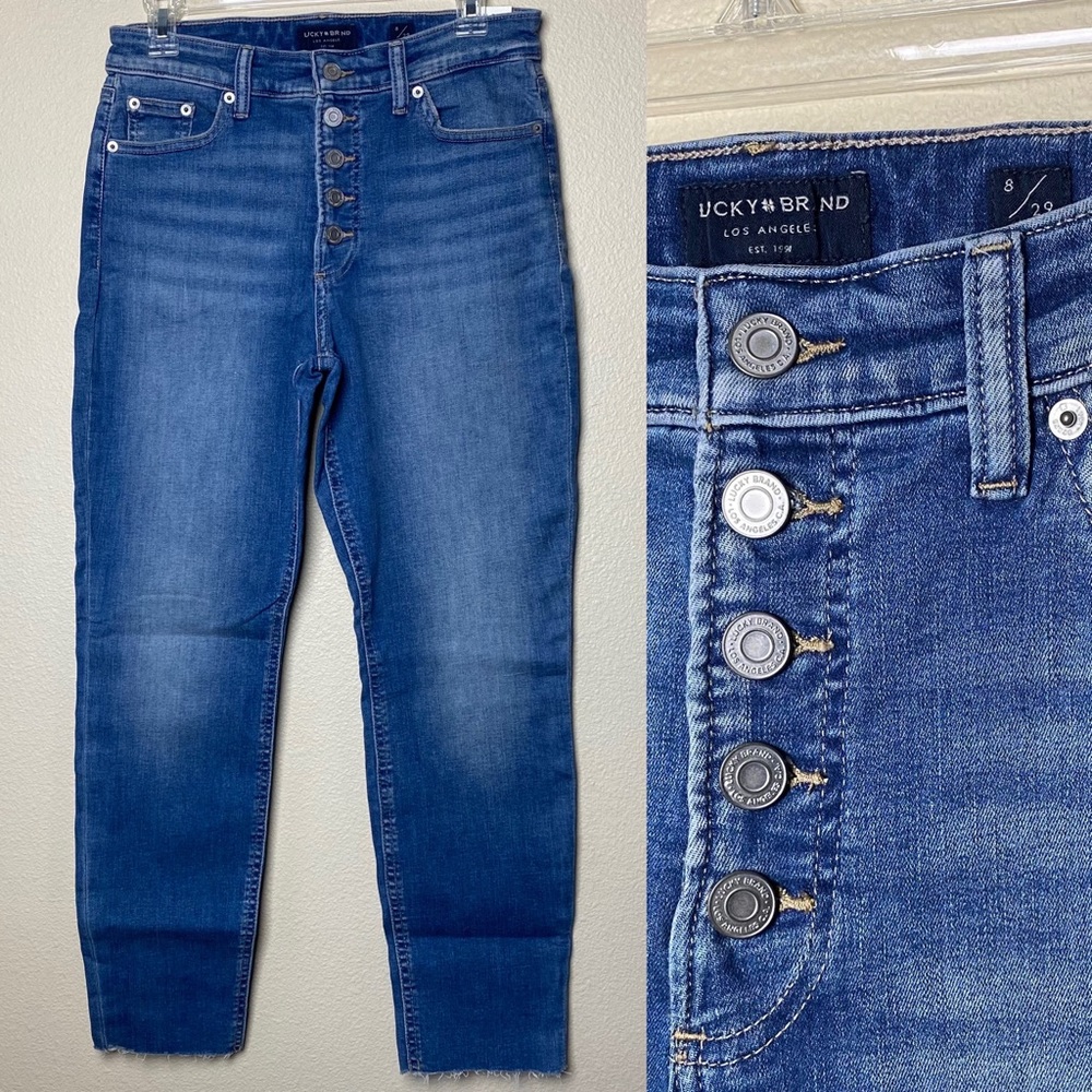LUCKY BRAND High-Rise Bridgette Skinny Jean